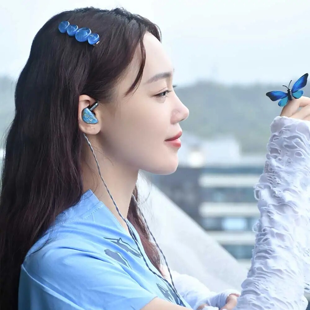 Kinera Freya 2.0 In-Ear Earphone 7mm DD + 3 Knowles BA Hybrid Driver IEMs