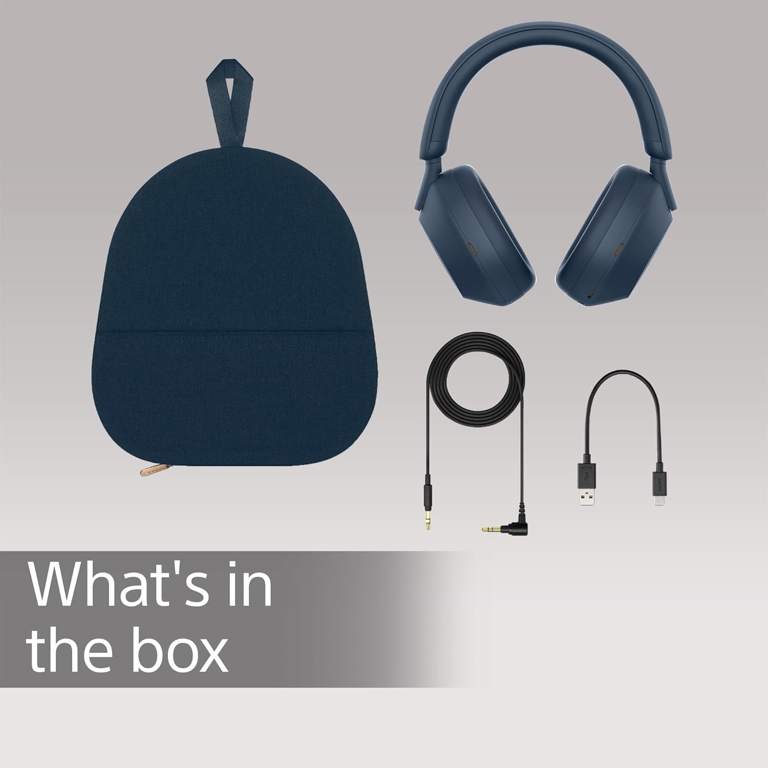 Sony WH-1000XM5 Noise Cancelling Wireless Headphones – 30 hours battery life – A