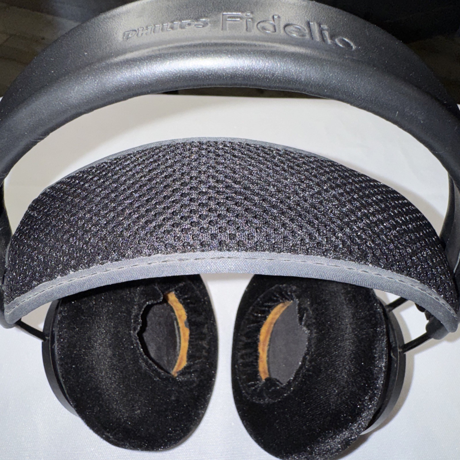 HD Philips Fidelio X2 50MM High Power Neodymium Headphone Black Tested Works ?