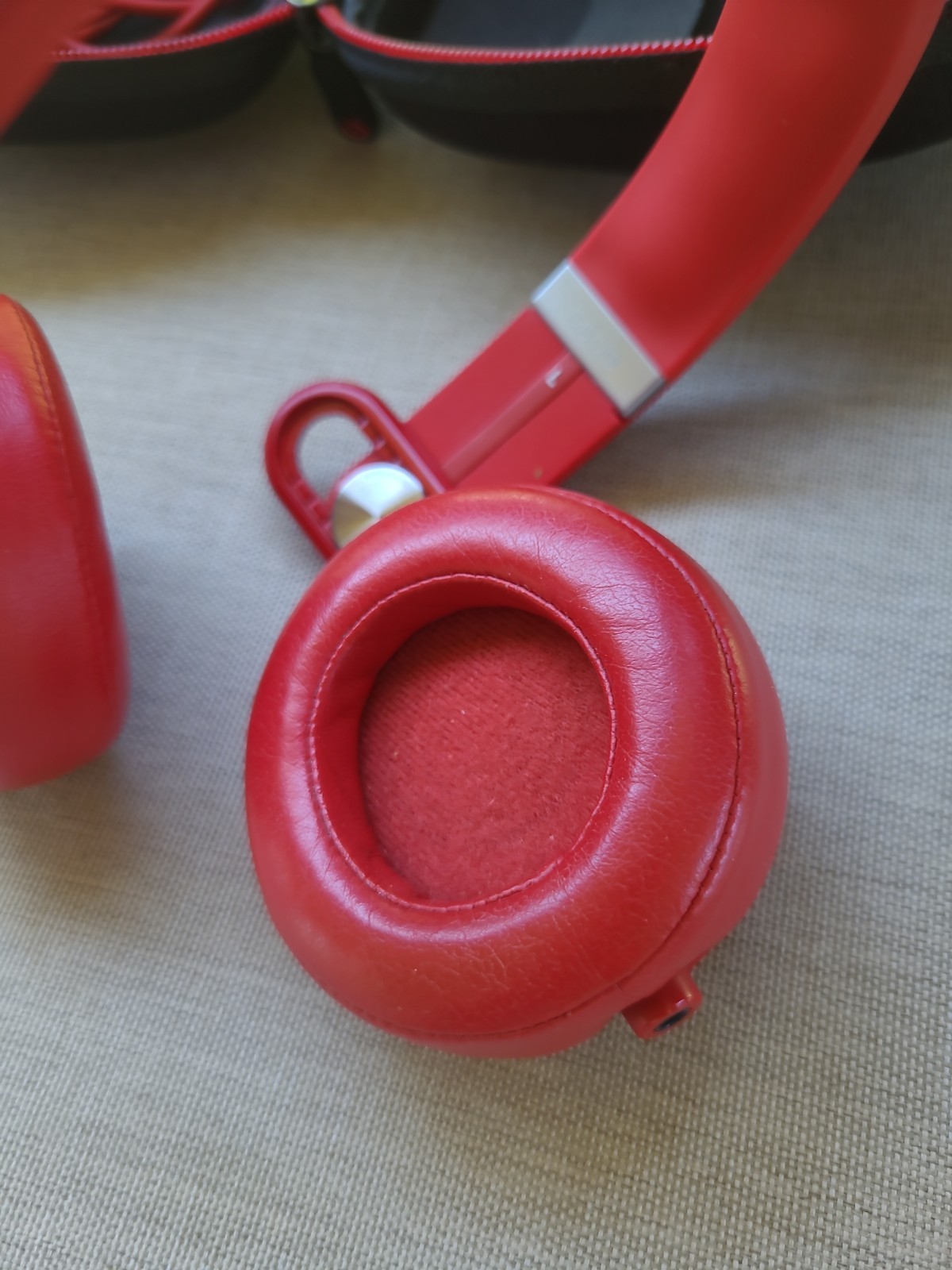 Beats Mixr Red DJ On-Ear Headphones –w/ Case & Cable, See Details