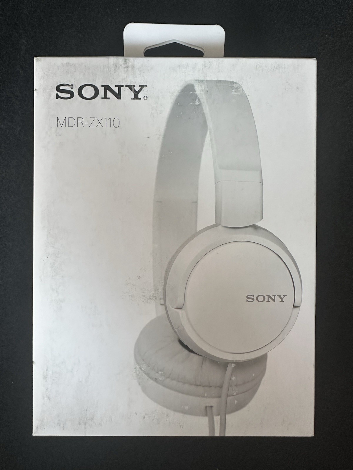 Sony MDR-ZX110 Ear-Pad (On the Ear) Headband Headphones – White