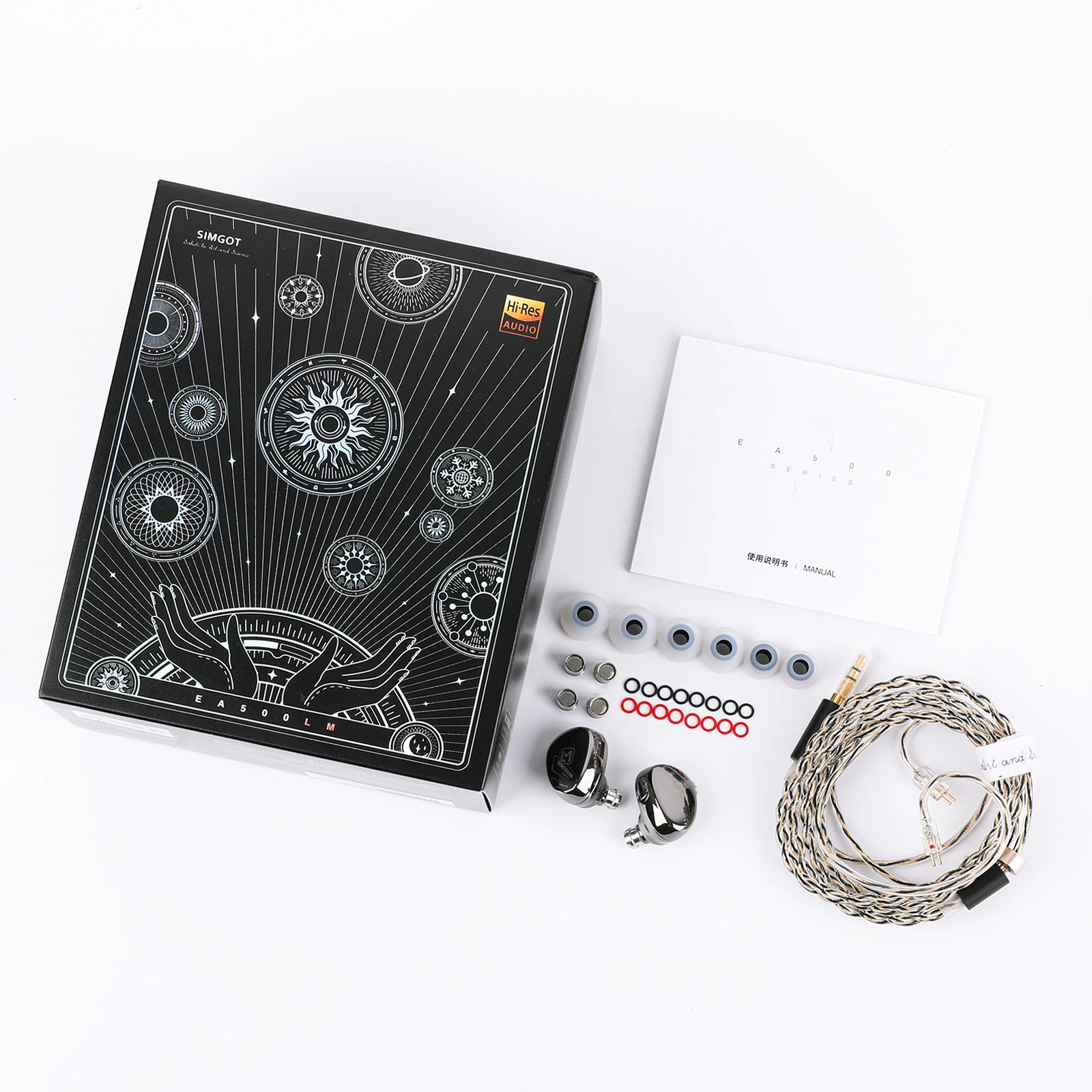 SIMGOT EA500 LM Wired In-Ear Earphones Dual-Magnet Dynamic Driver HiFi