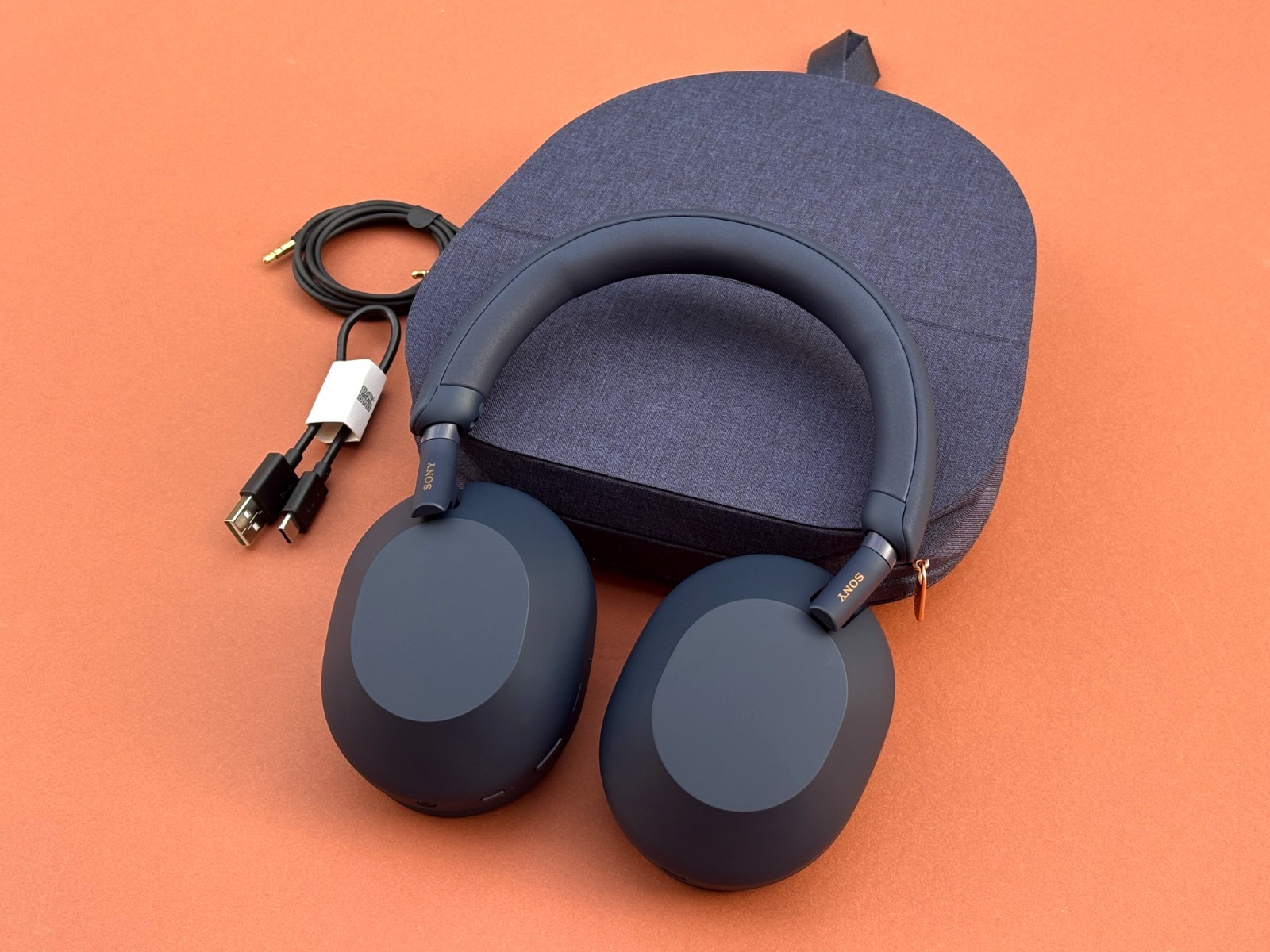 SONY WH-1000XM5/L Headphones Noise Canceling Bluetooth WH1000XM5 – BLUE #OB*