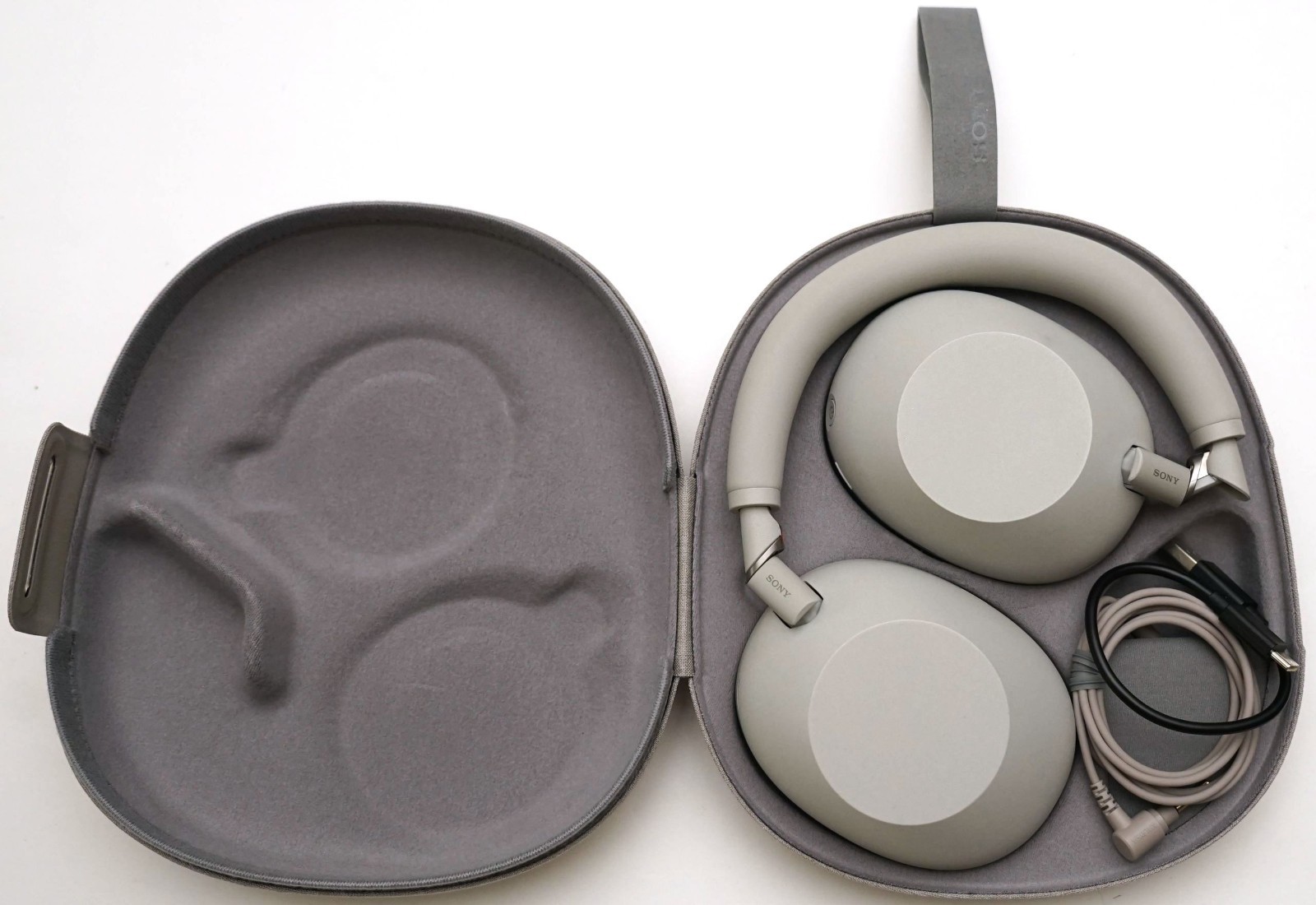 Sony WH-1000XM6/S Headphones Wireless Noise Canceling Silver/Beige