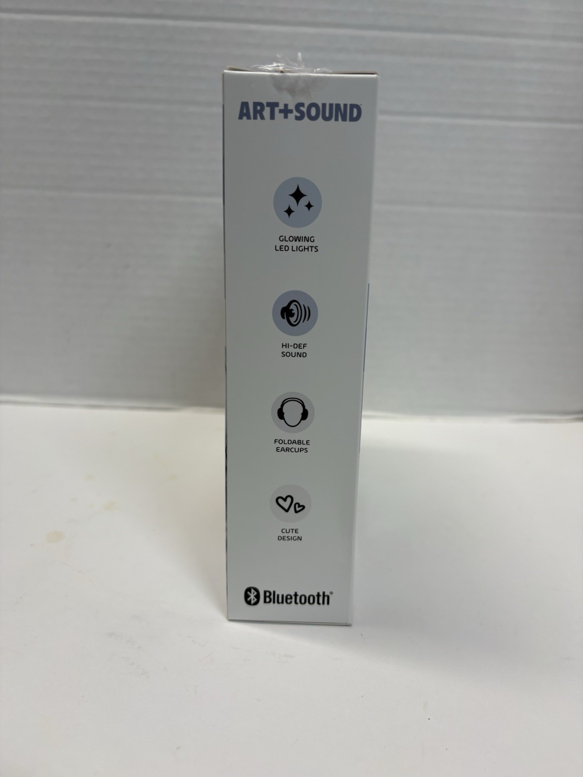 Art+Sound Panda LED Light Up Wireless Headphones Microphone Bluetooth NEW