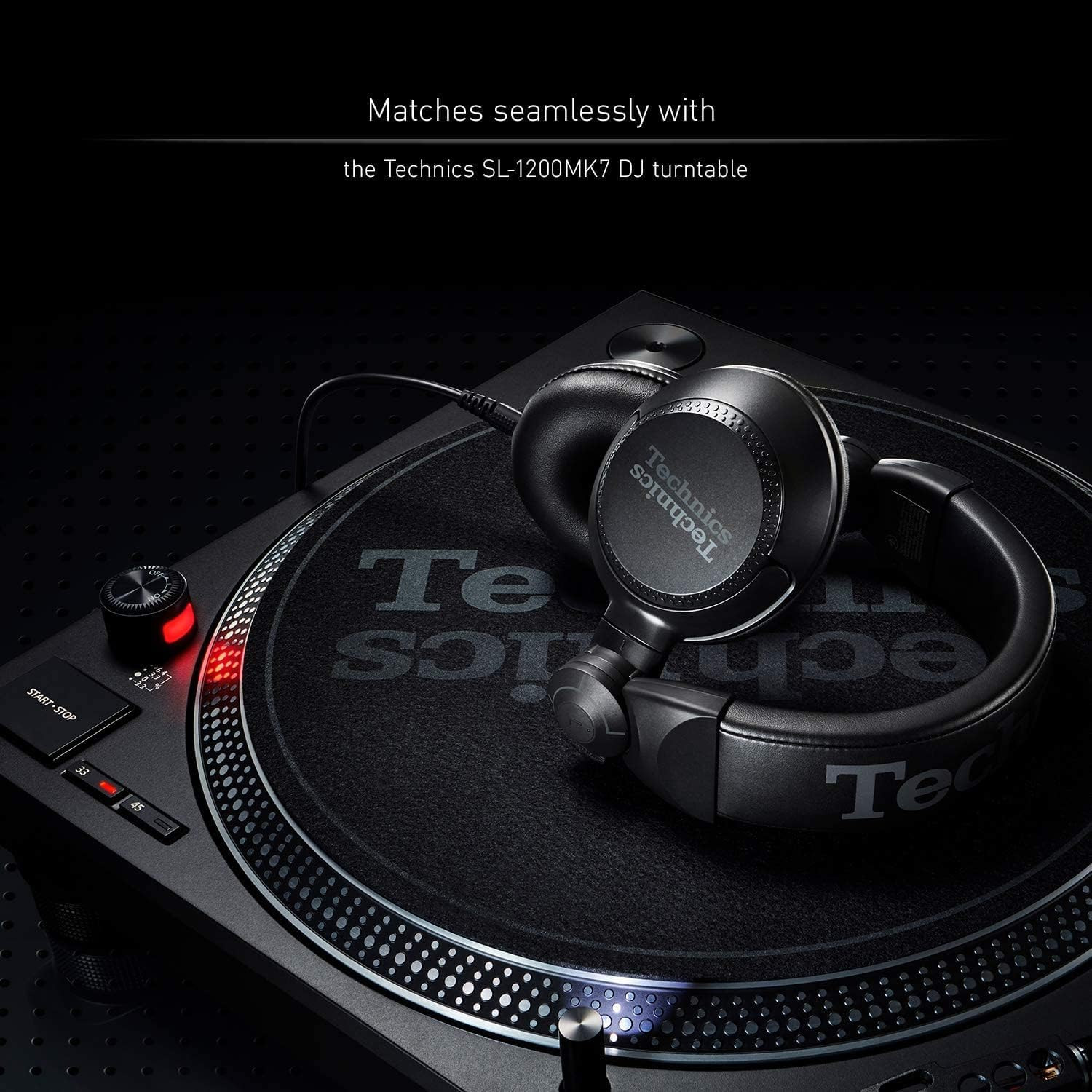 Professional DJ Headphones with 40Mm CCAW Voice Coil Drivers, 270° Swivel Housin