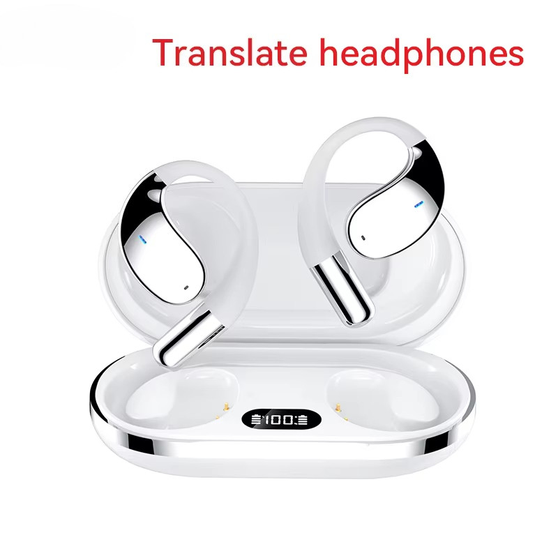 AI Translation Earbuds Bluetooth 5.4 Real Time Translator 144 Languages US
