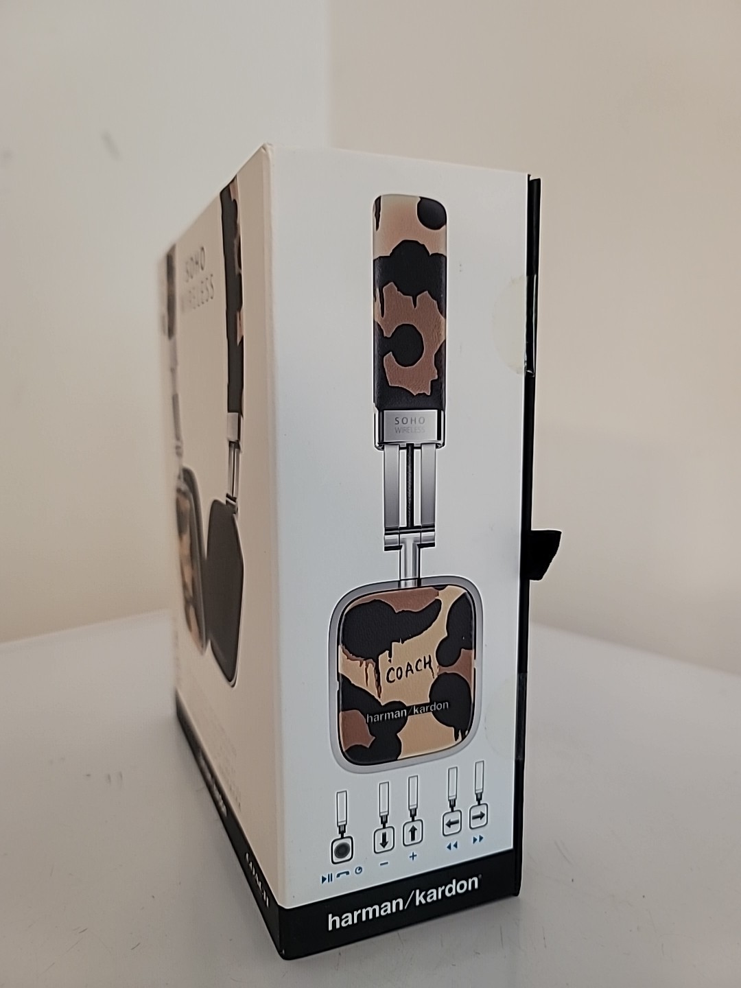 NIB COACH × Harman/Kardon Wireless Headphones Coach New York Sealed