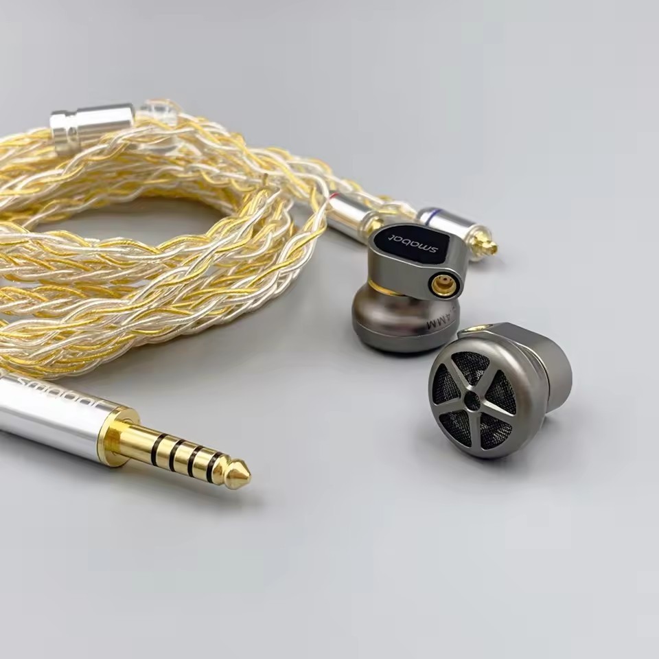 2025 Smabat M5 PRO Earphone 15.4mm with MMCX Detachable Cable 4.4/3.5mm