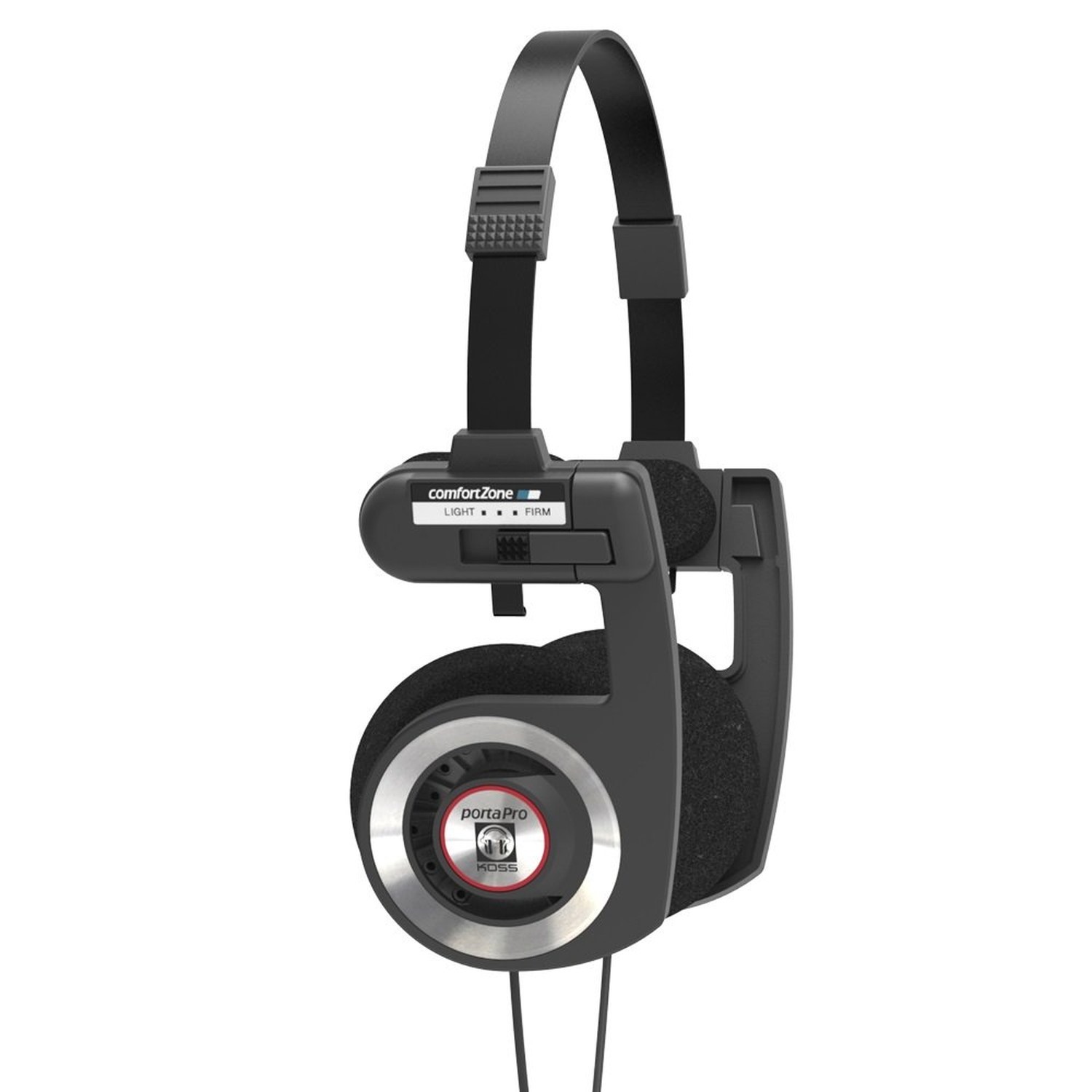 Koss Porta Pro Black On-Ear Headphones, Retro Style, Collapsible Design, Case…