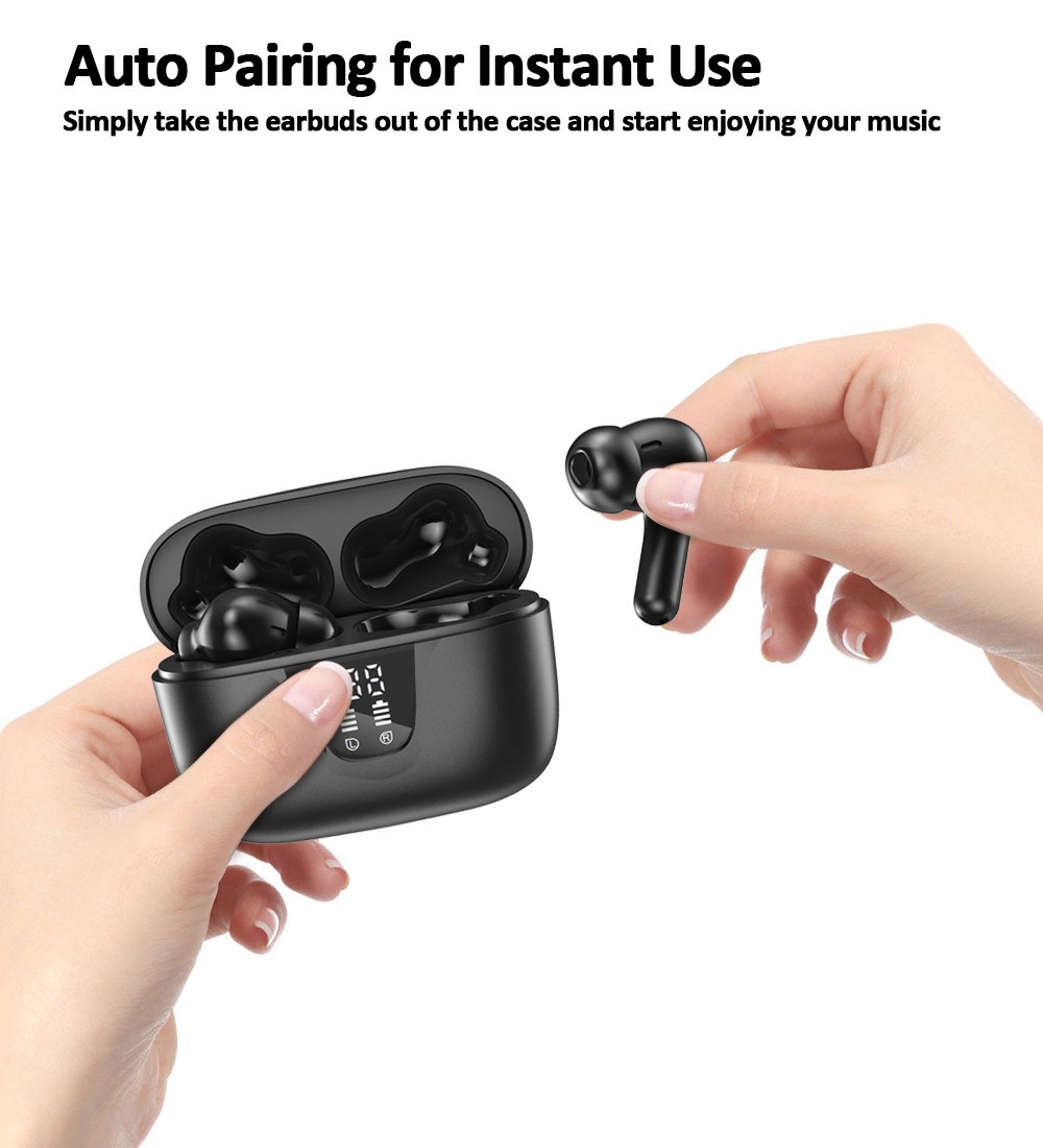 2026 Wireless Bluetooth 5.4 Earbuds Headphones For iPhone Samsung Galaxy Android