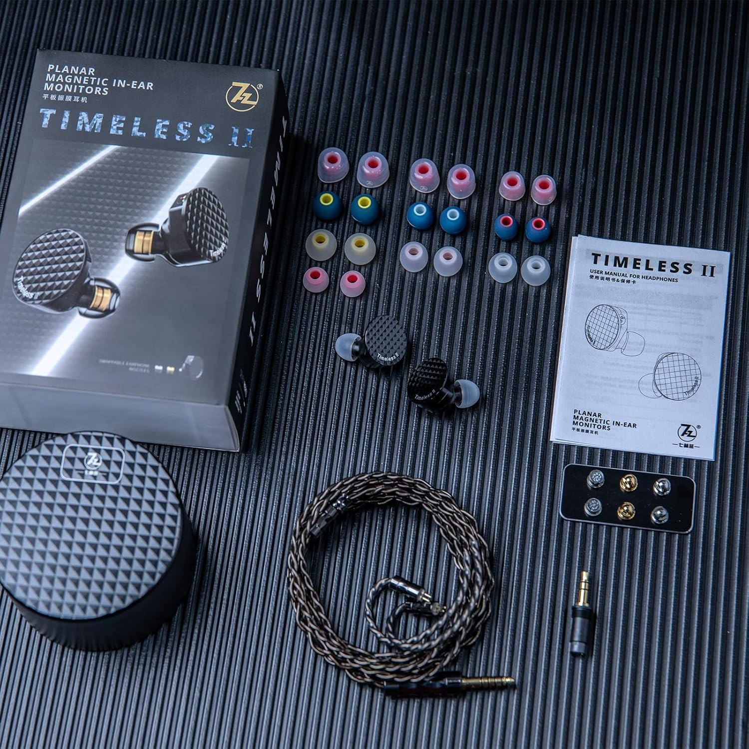 Timeless II in Ear Monitor, Upgraded 14.5Mm Planar Magnetic Driver IEM, Wired Ea