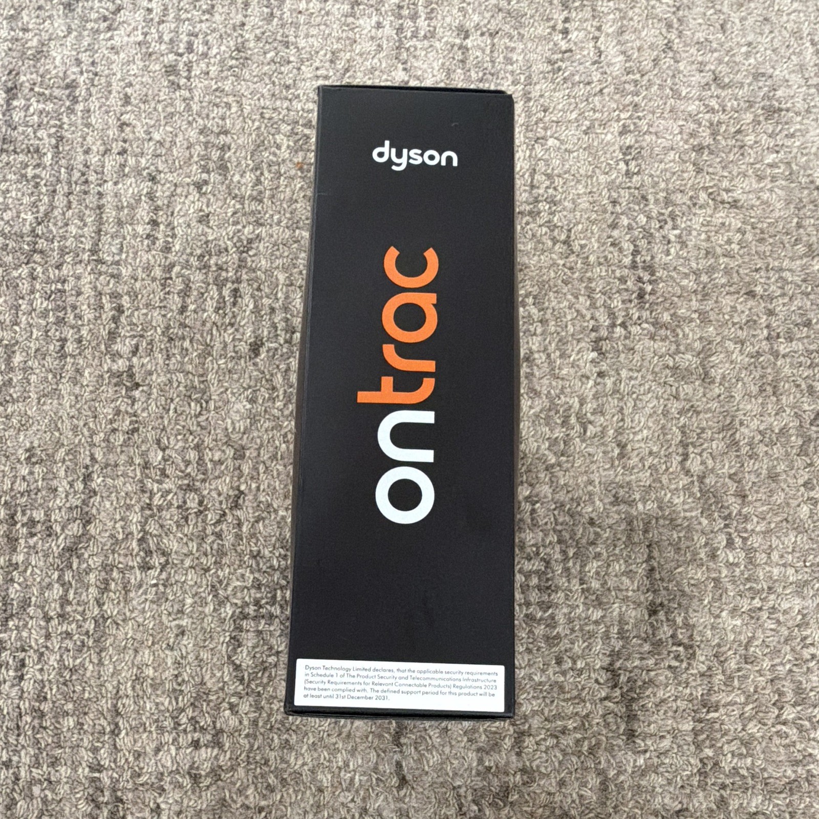 Dyson OnTrac Wireless ANC Over-Ear Headphones Black/Orange Bluetooth USB-C