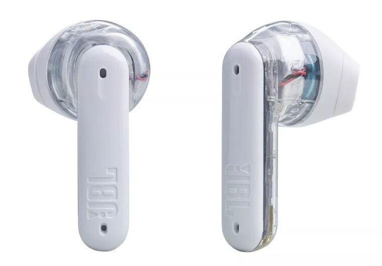 JBL Tune Flex True Wireless Active Noise Cancelling in-Ear Earbuds – Ghost White