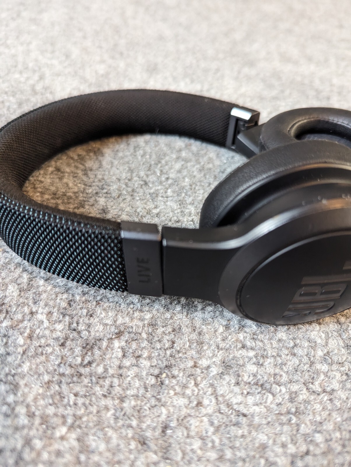 JBL LIVE 460NC Wireless Bluetooth Headphones LIVE ANC Black Works/Sounds Great