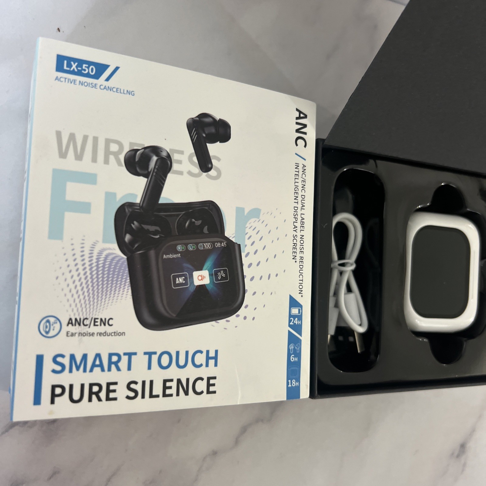ANC Touch LX Touch Screen ANC Wireless Ear Buds