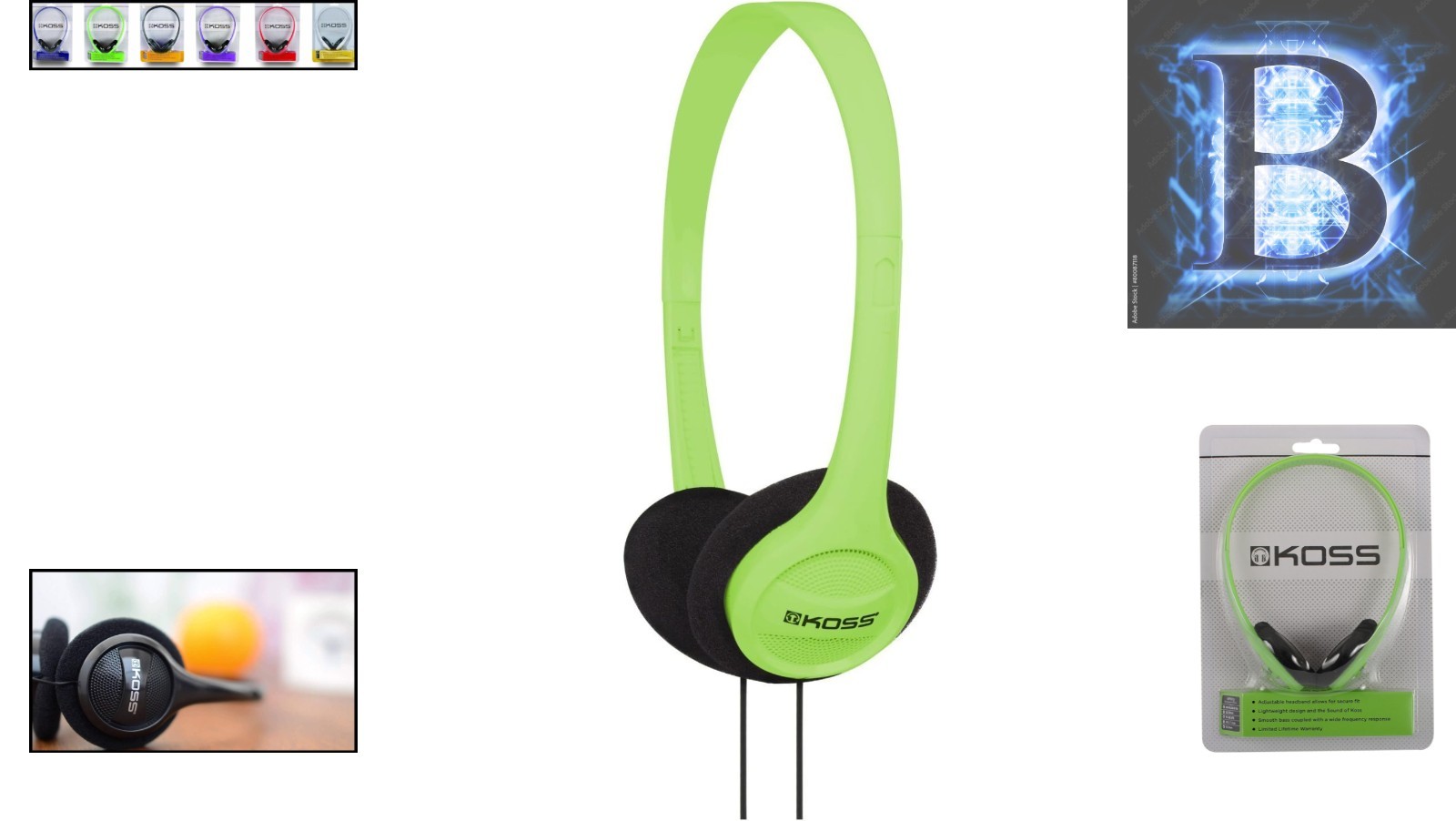 Retro Styled Portable Headphones with Adjustable Headband – Perfect for Music