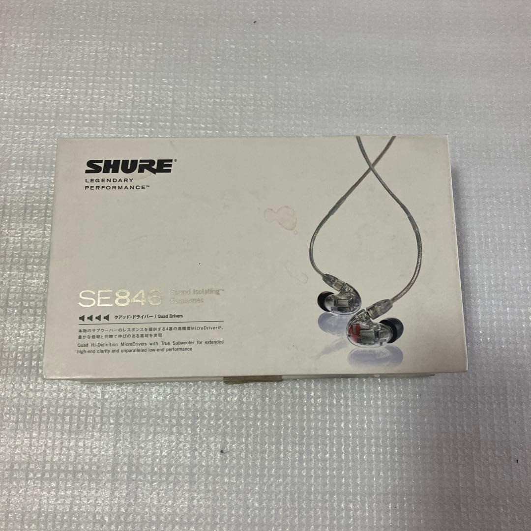 Shure SE846-CL Wired In-Ear Headphones Sound Isolating Earphones from japan