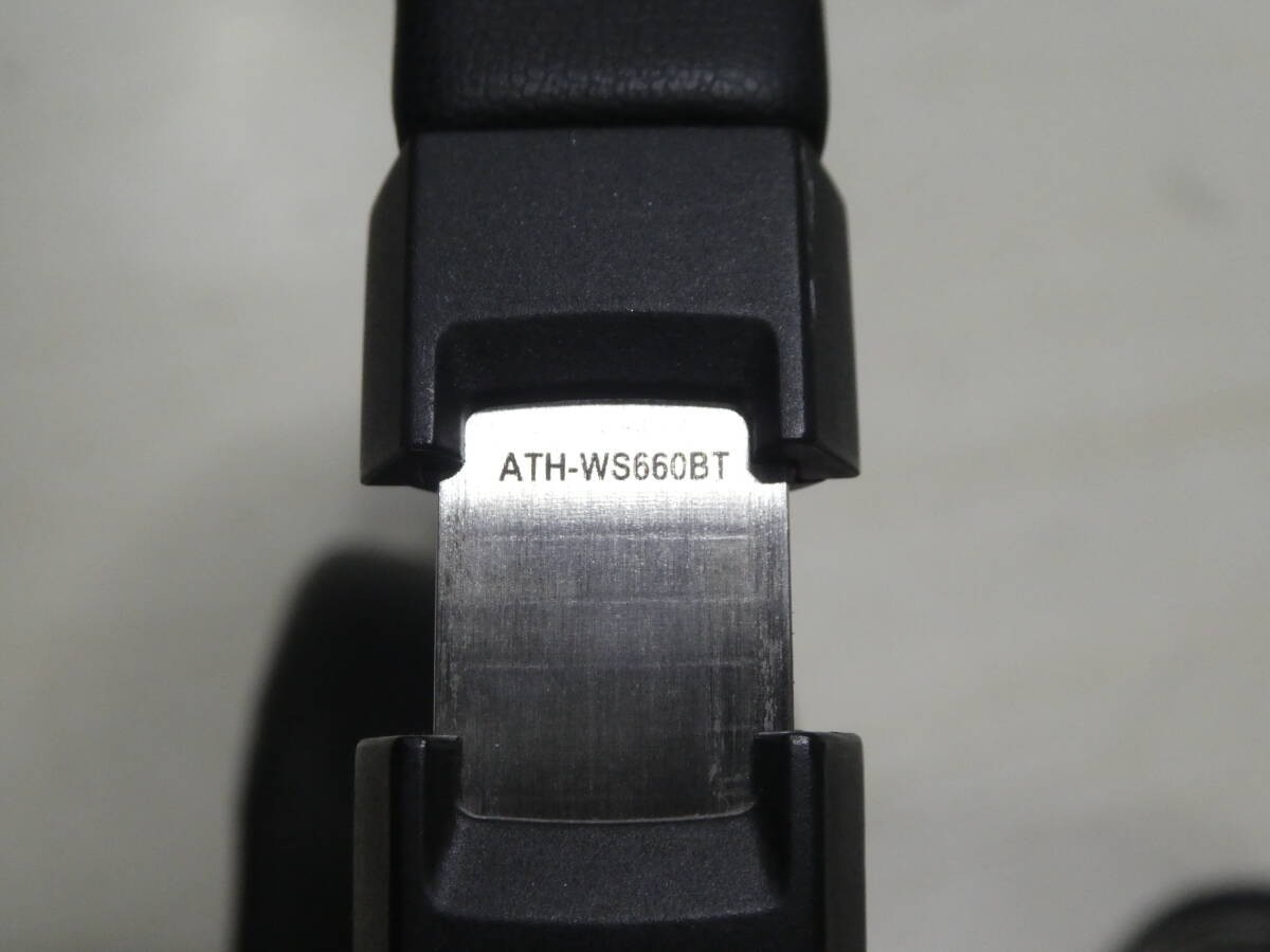 audio-technica ATH-WS660BT WIRELESS HEADPHONES Bluetooth BlackRed DC3.7V