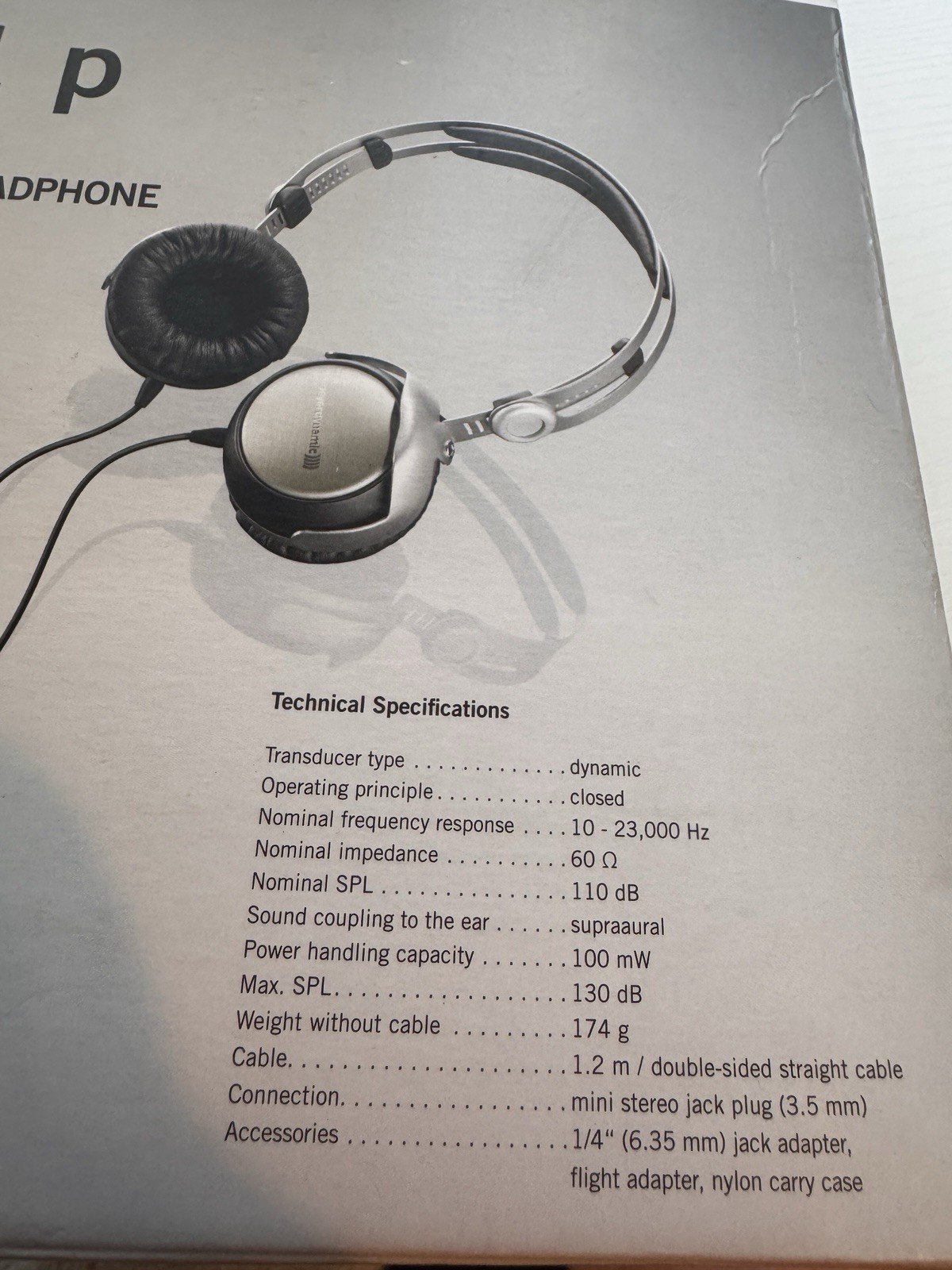 Beyerdynamic T 51 p Portable Headphones Open Box Case Manuals Accessories