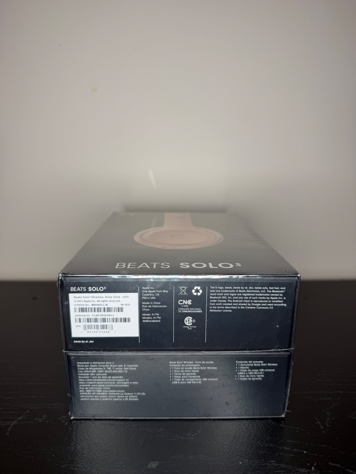 SEALED Beats by Dr. Dre Solo3 Wireless On-Ear Headphones – Rose Gold