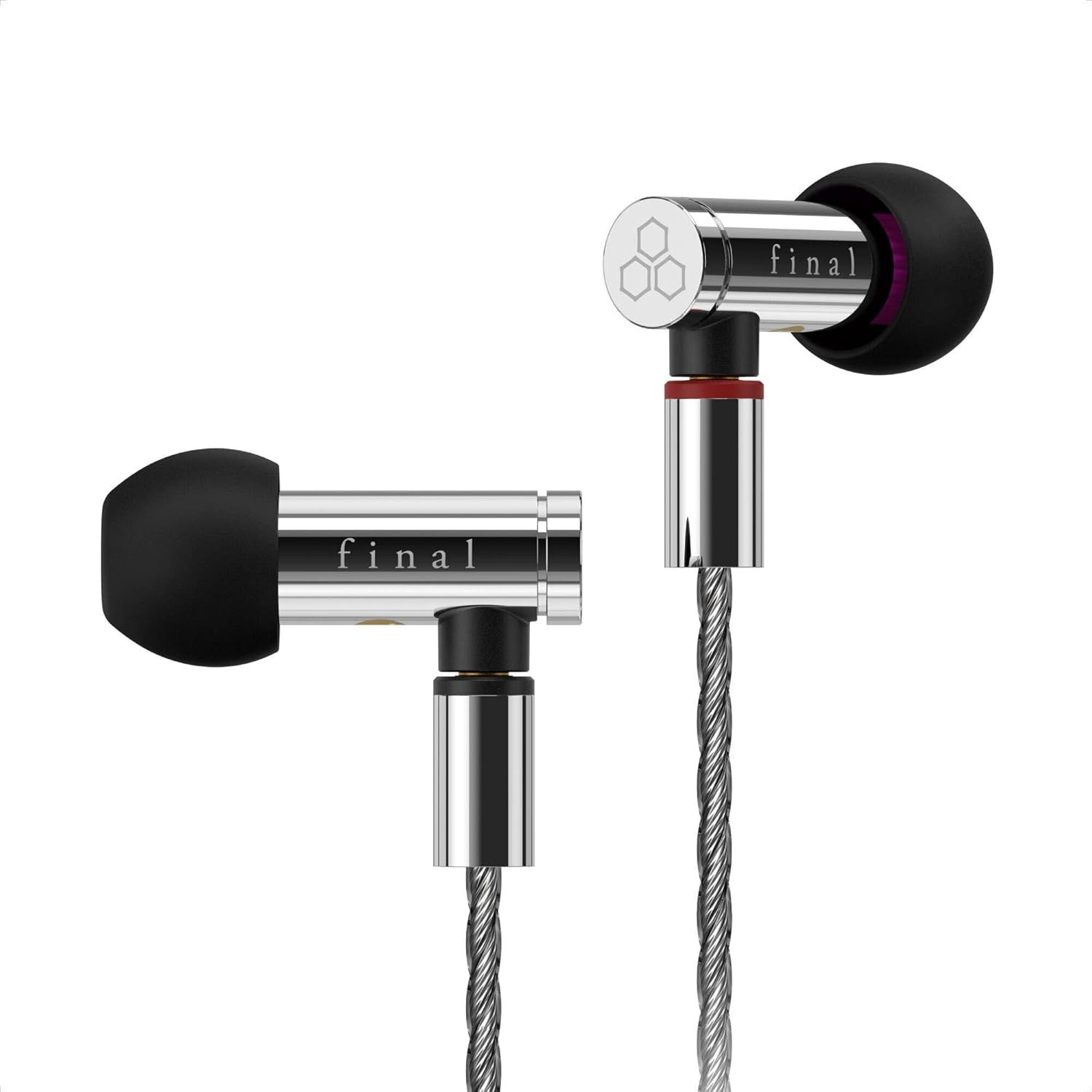 final E5000 Premium In-Ear Monitor Stainless Steel Housing MMCX Hi-Res