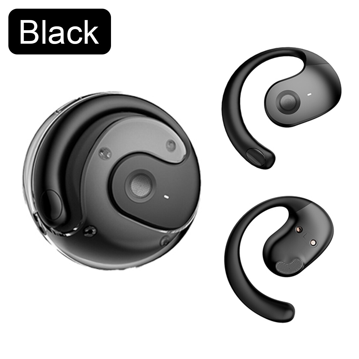 TWS Wireless Bluetooth Earphones Headphones Sports Ear Hook Running Bass Earbuds