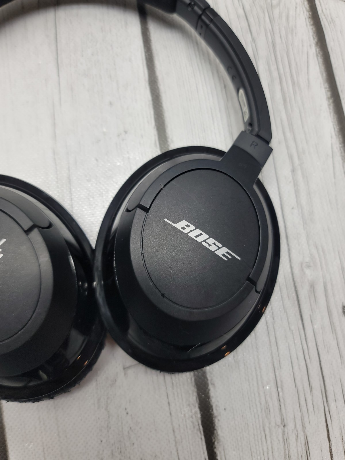 Bose AE2W Soundlink Black Headphones Works No Control Module