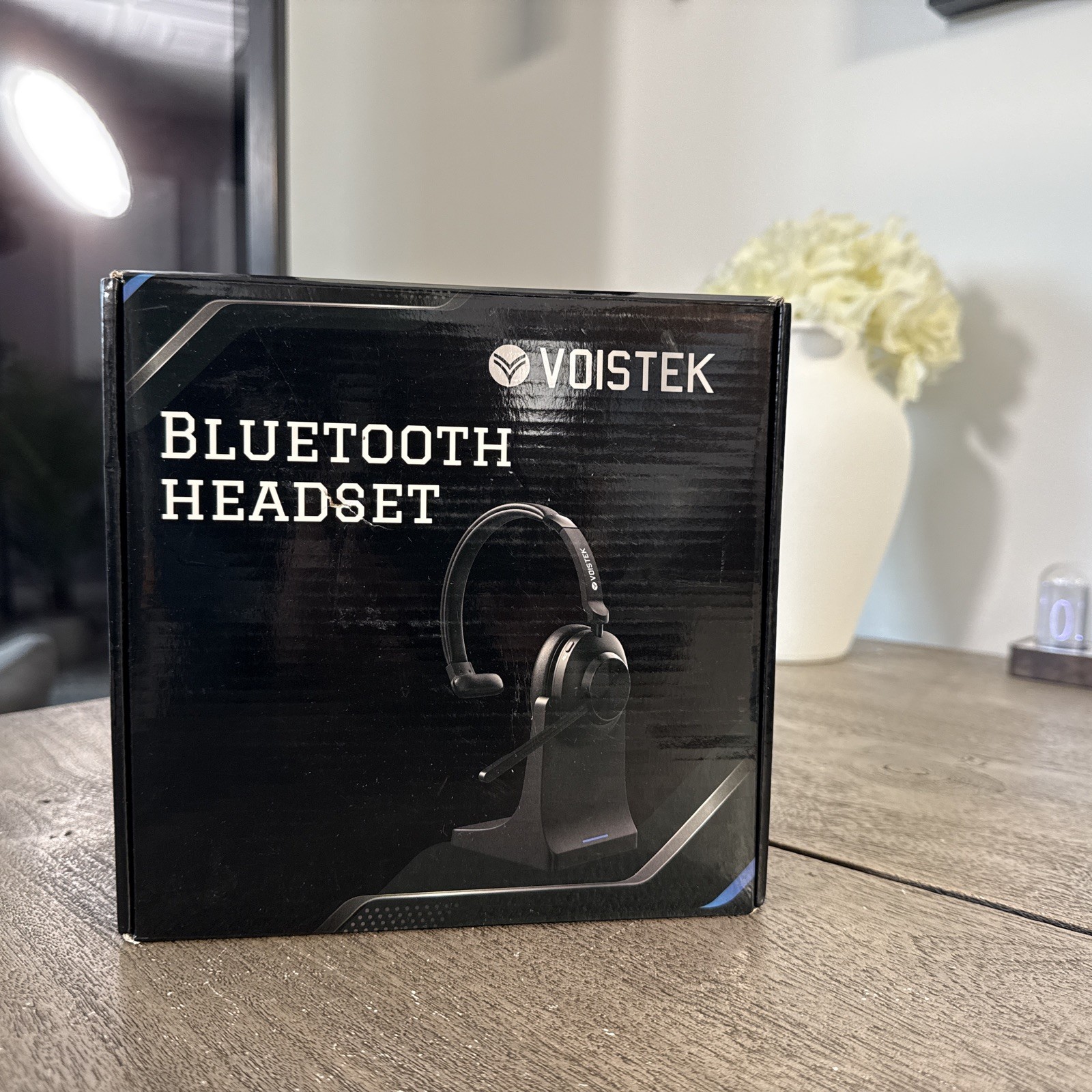 Voistek Wireless Headset with Mic Stereo USB Bluetooth Headphone for PC/Phone