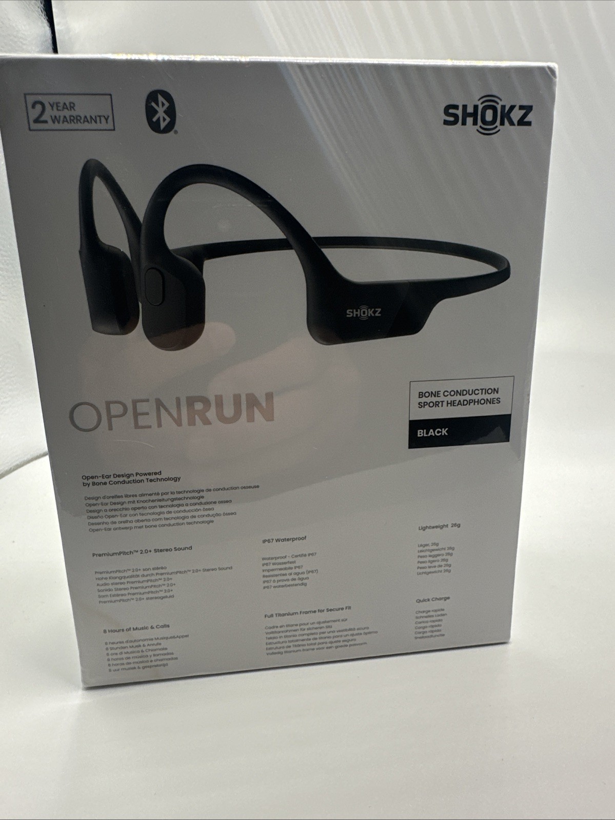 OpenRun (AfterShokz Aeropex) – Open-Ear Bluetooth Bone Conduction Sport Headp…
