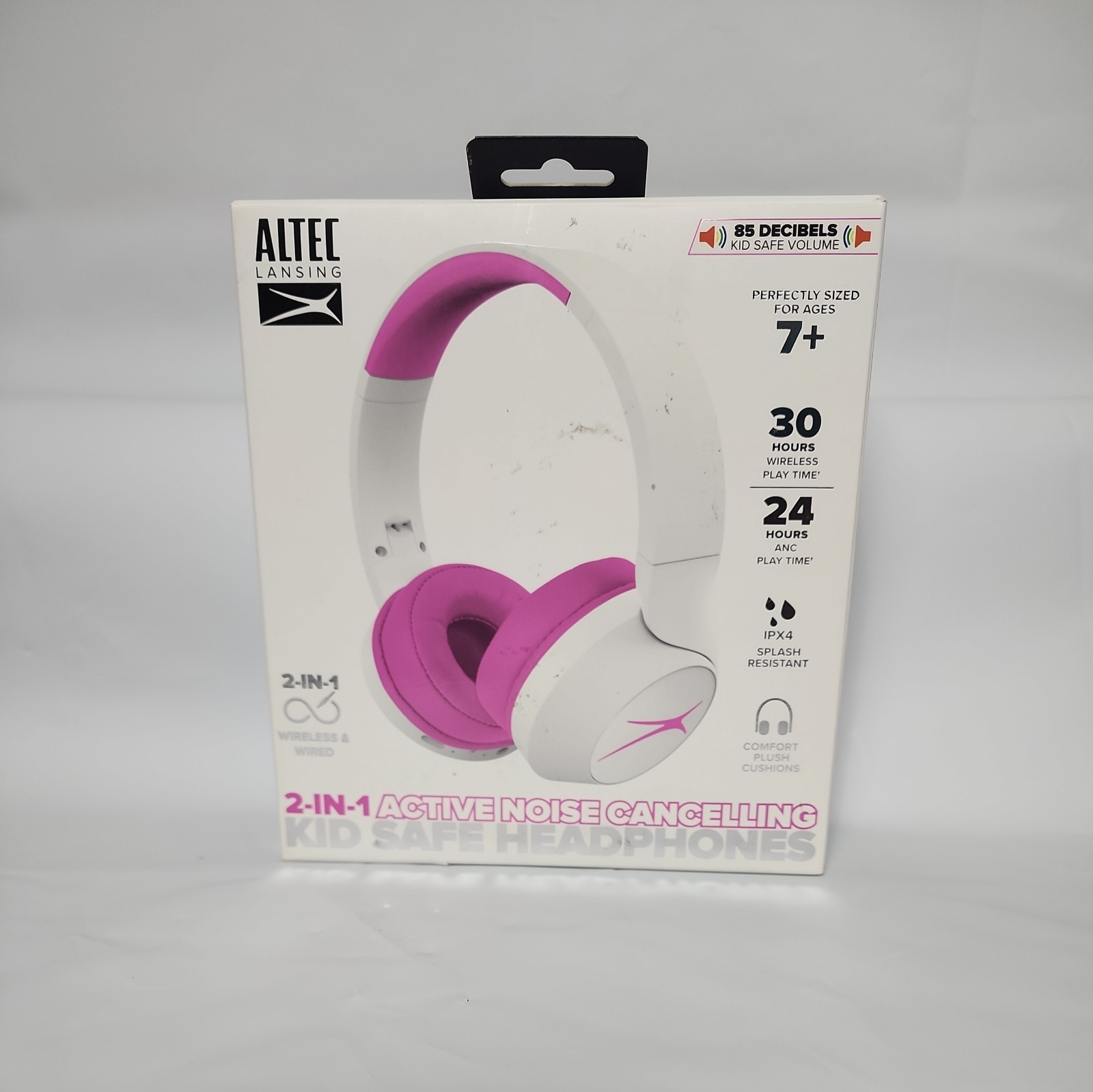 Altec lansing Kid Safe Head Phones Noice Cancelling 2-in-1, MZX4500 WOPNK