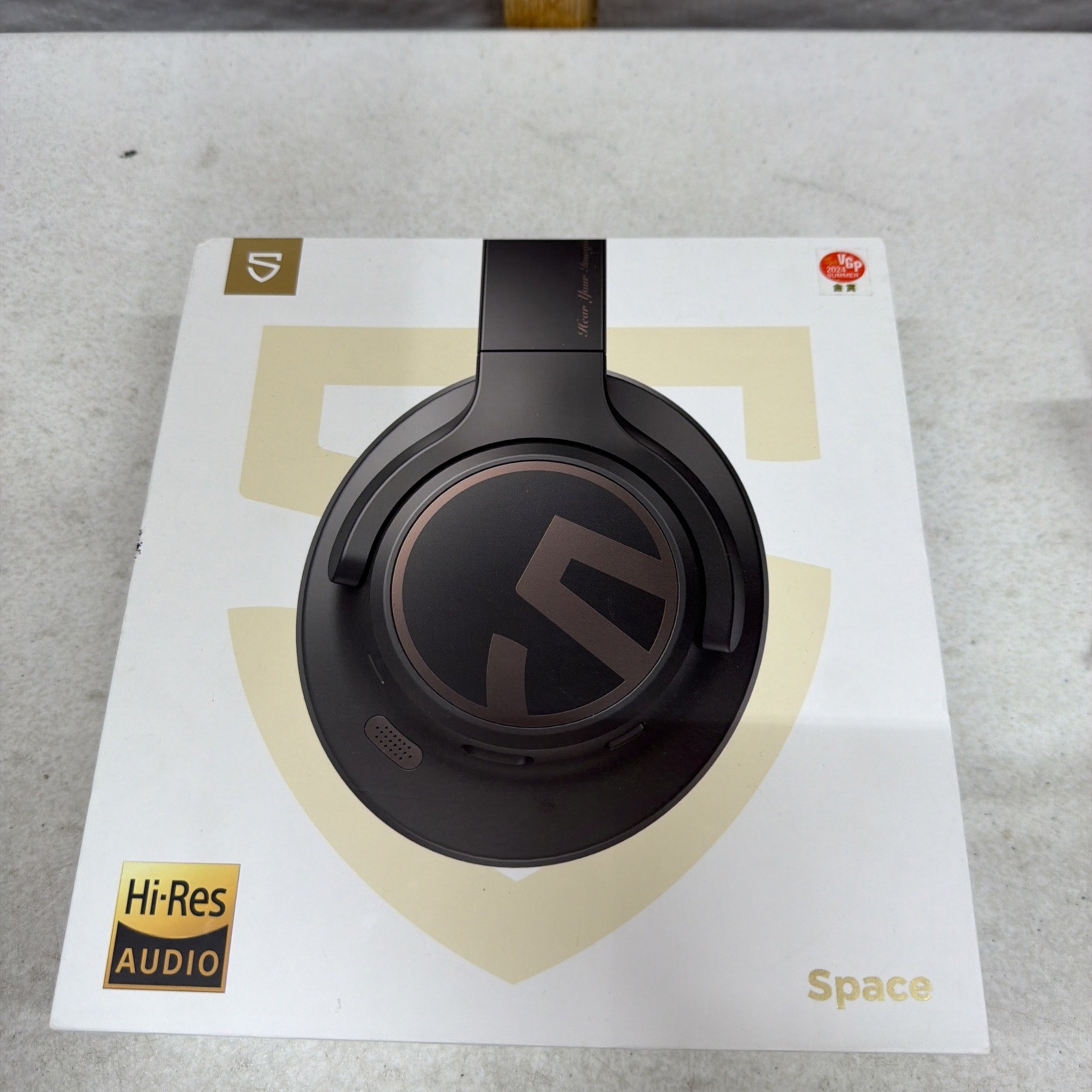 SoundPEATS Space Headphones Bluetooth 5.3 Hybrid ANC Wireles / Black