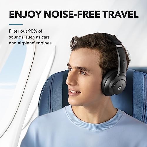 Soundcore by Anker Q20i Hybrid Active Noise Cancelling Standard Black Modern