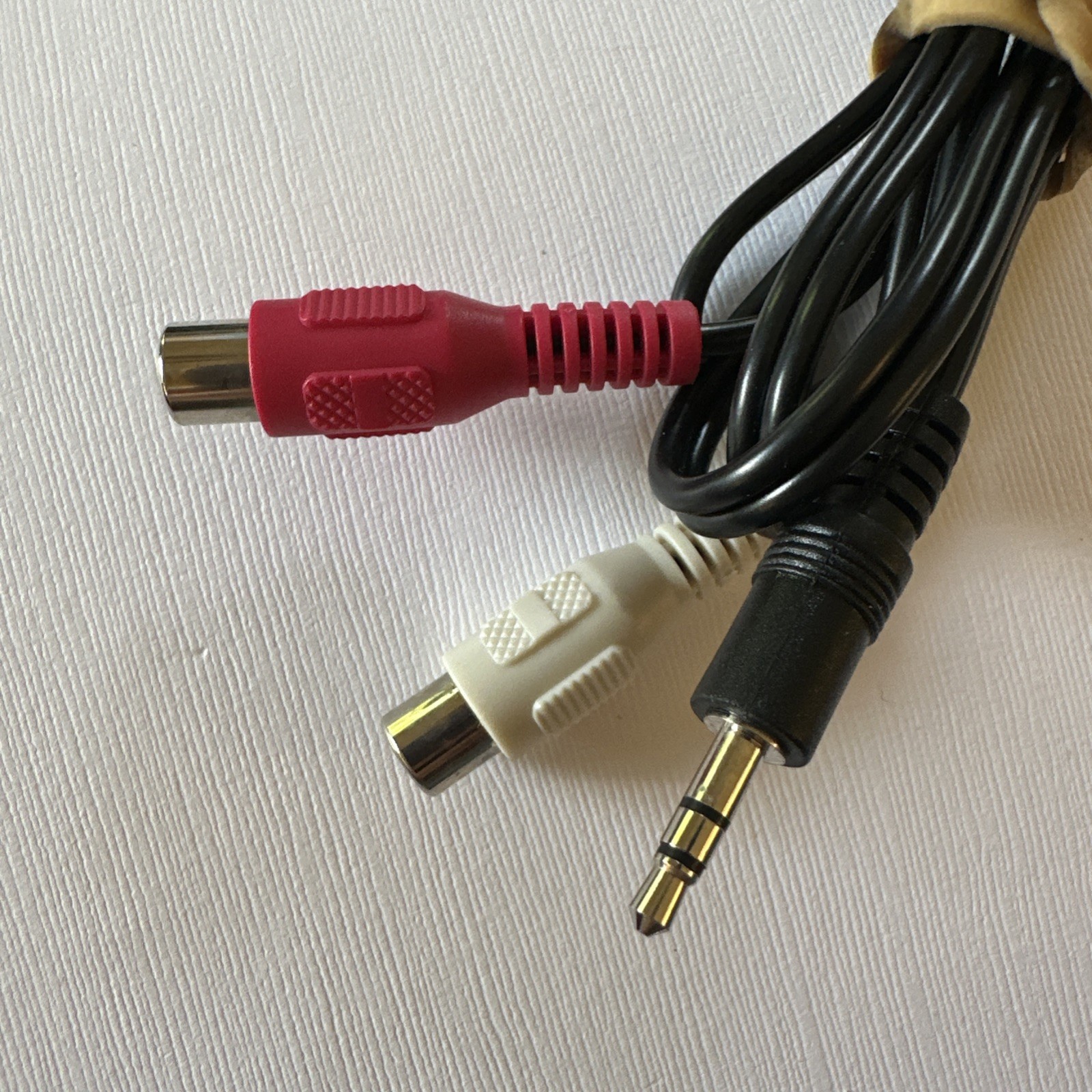 Philips Headphones + RCA Audio Cable Bundle w/ 3.5mm Aux & Adapters Stereo Kit