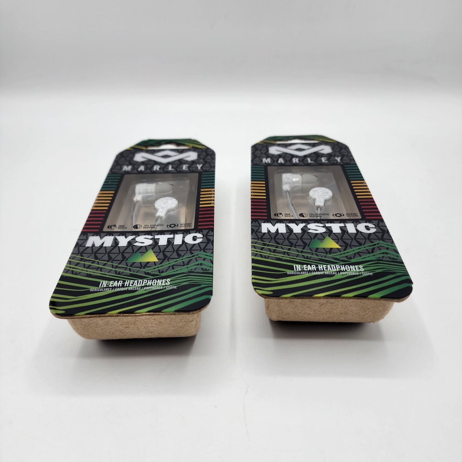 2 House of Marley Mystic Corded In- Ear Buds NEW Open Box.