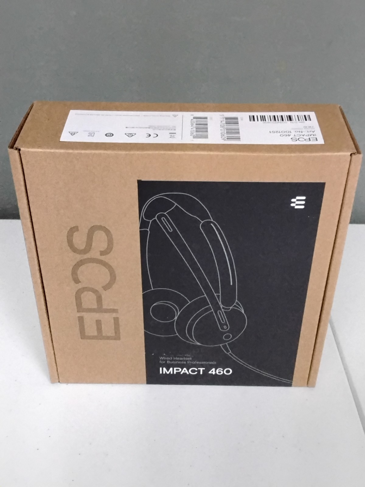 Brand New! EPOS IMPACT 460 Headset (1001251) Model DSWH1 – NIB!