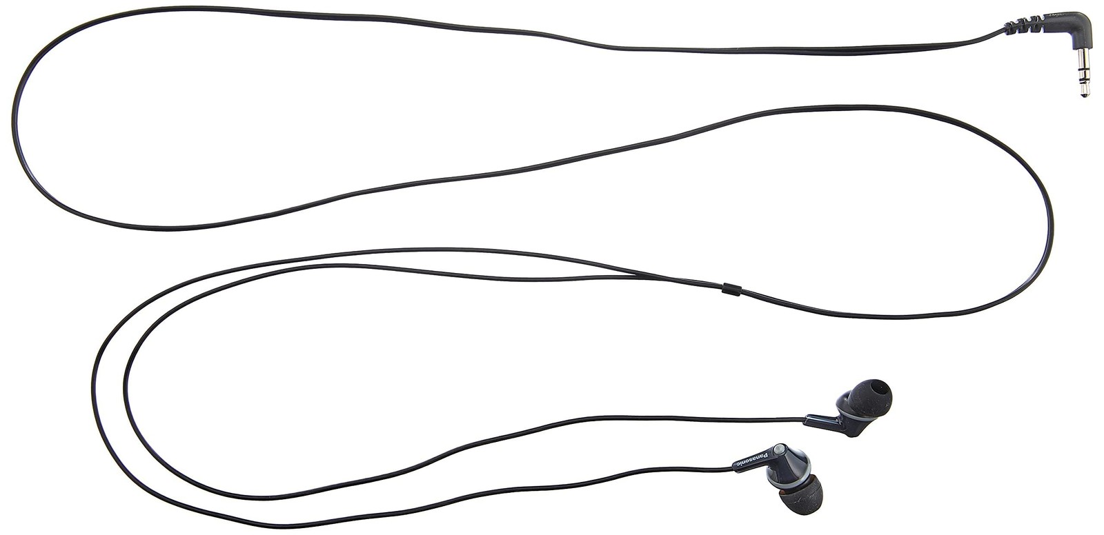 Panasonic RP HJE125 Wired Earphones ErgoFit Design 10Hz to 24kHz Black