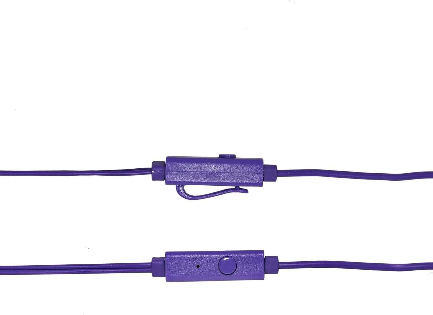 Magnavox MHP4820M-PL Gummy Earbuds with Microphone in Purple | Available in…