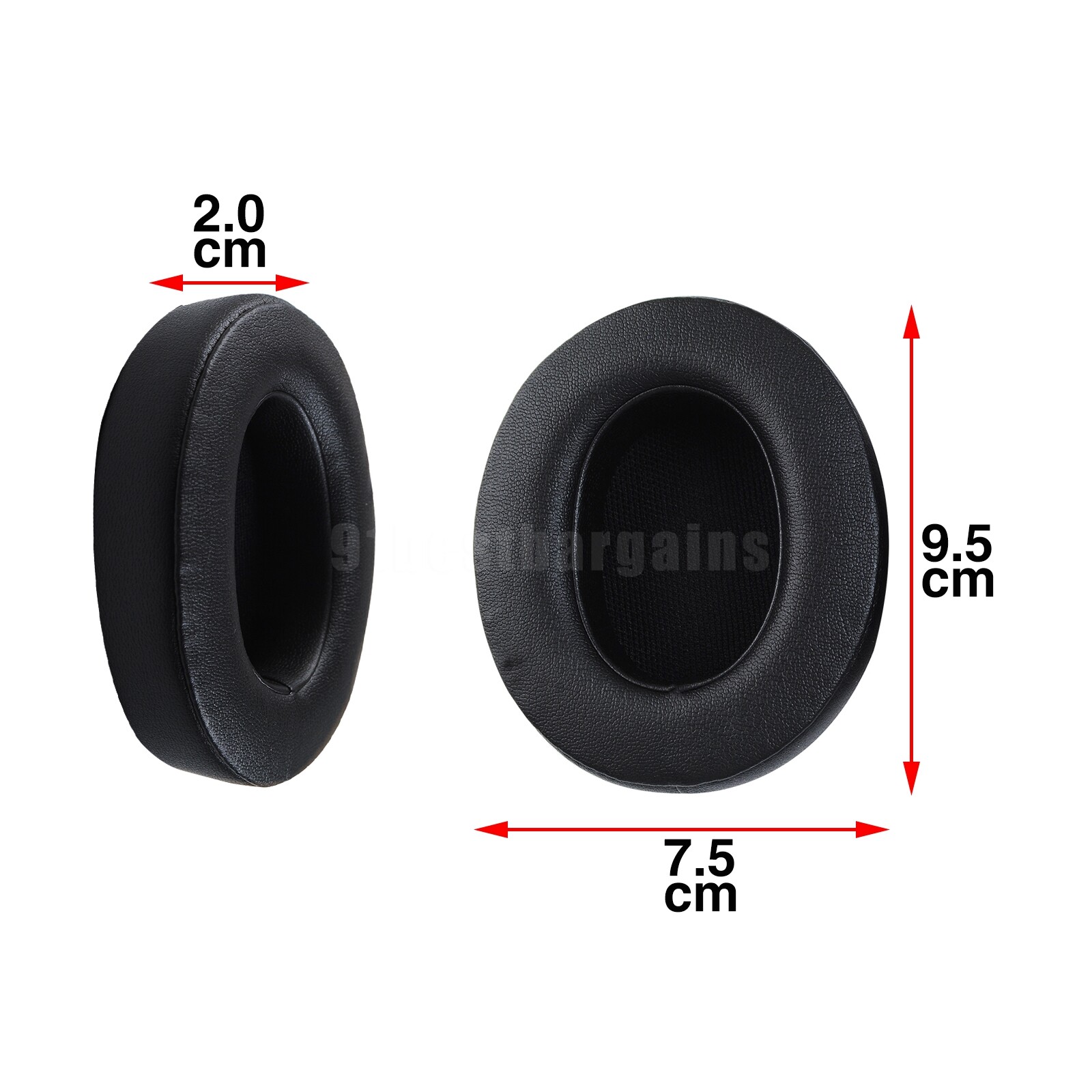 2x Ear Pad Cushion Replacement For Beats Dre Studio 2 3 Wireless / Wired 2.0 3.0