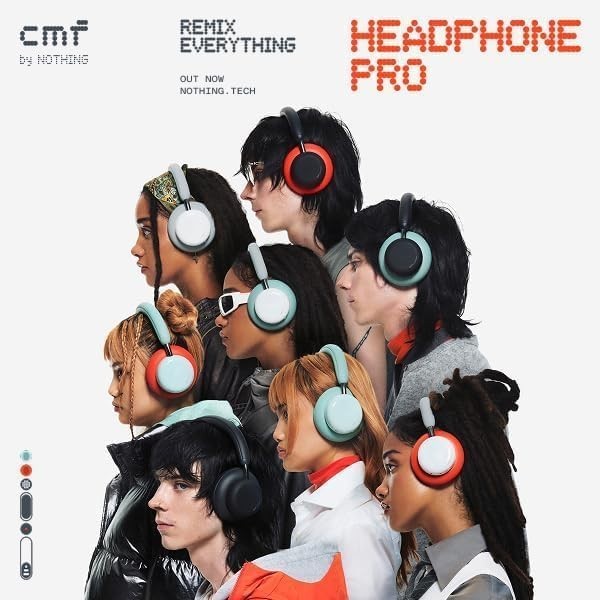 CMF BY Nothing Headphone Pro Wireless Over-Ear Dark Gray Active Noise Canceling