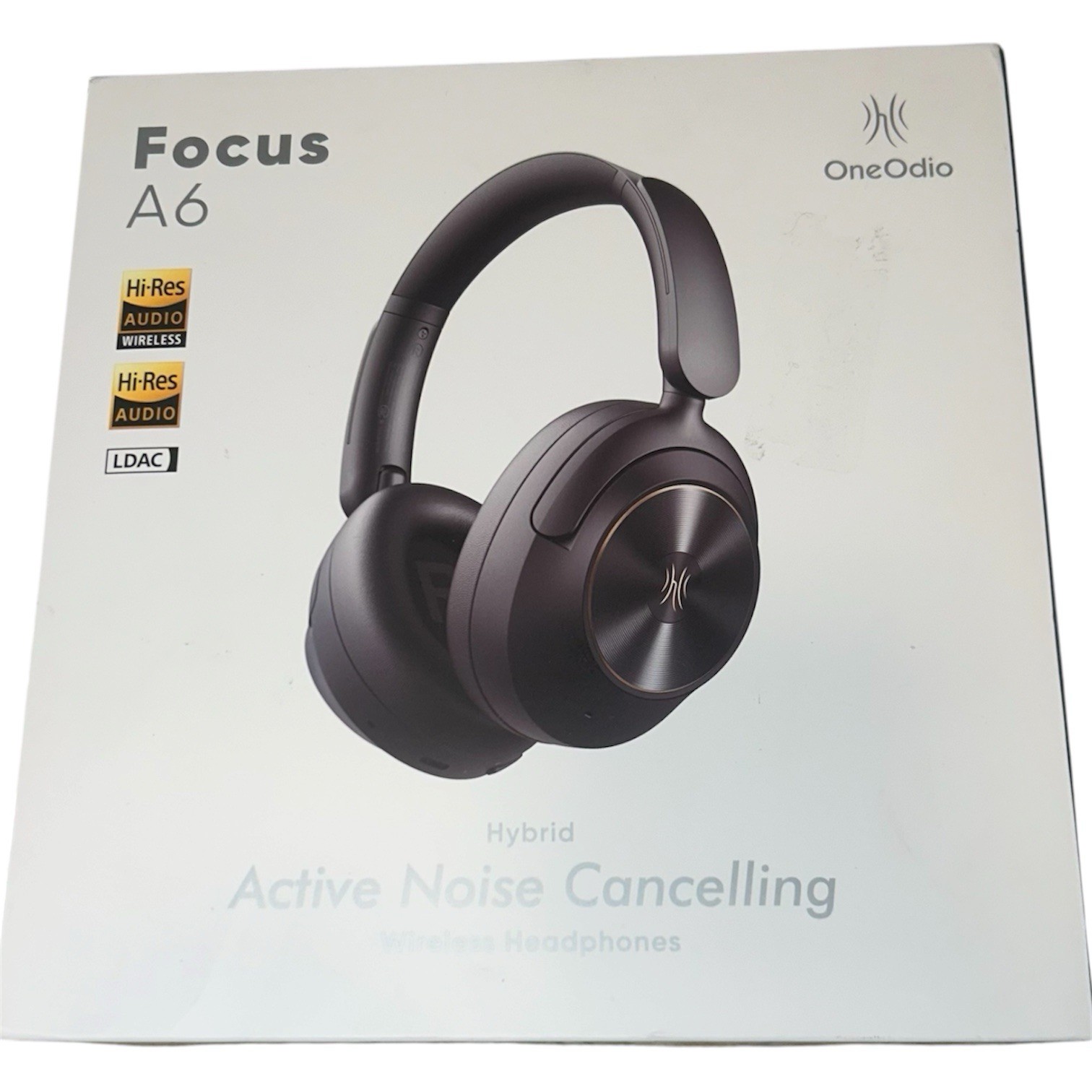 OneOdio Focus A6 Hybrid Active Noise Cancelling Headphones LDAC Hi-Res Lossless
