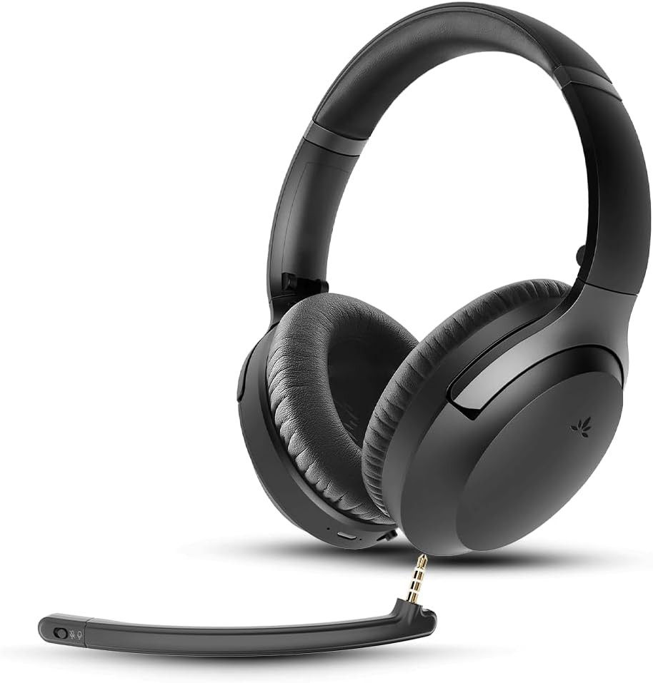 Aria 3 – Bluetooth 5.3 LE Audio Headphones with Detachable Noise-Cancelling Mic