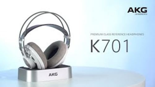 AKG K701 High-Resolution Sound Open-Back Headphones Audiophile Model White New
