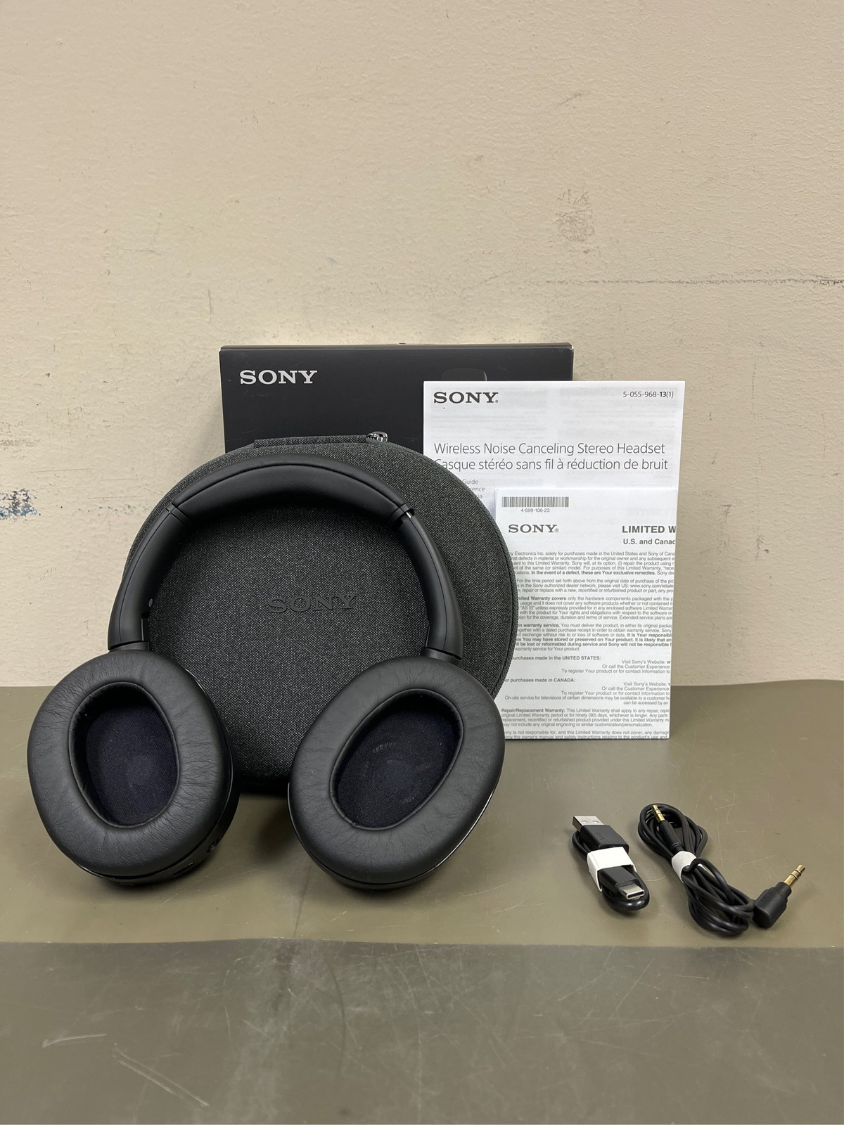 Sony ULT WEAR Over-Ear Noise Canceling Bluetooth Headphones 1