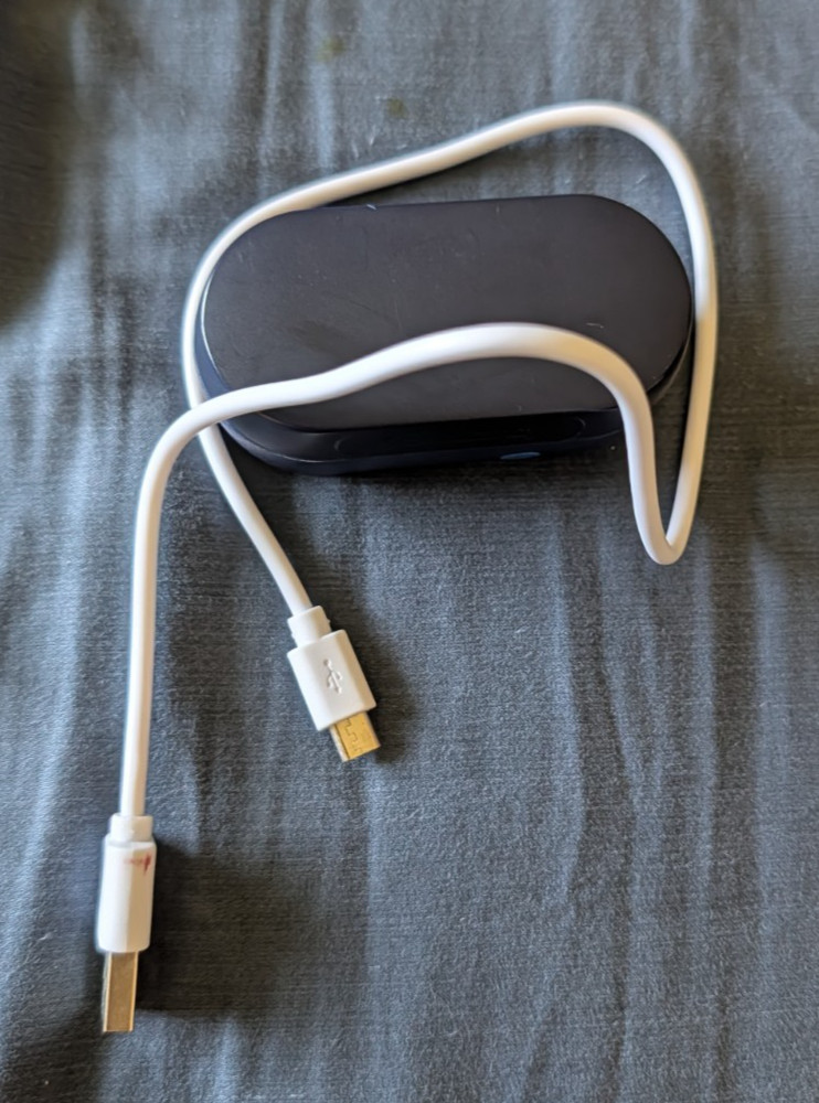 Skullcandy SESH ANC Wireless In-ear Bluetooth Earbuds – Blue w/Charging Cable