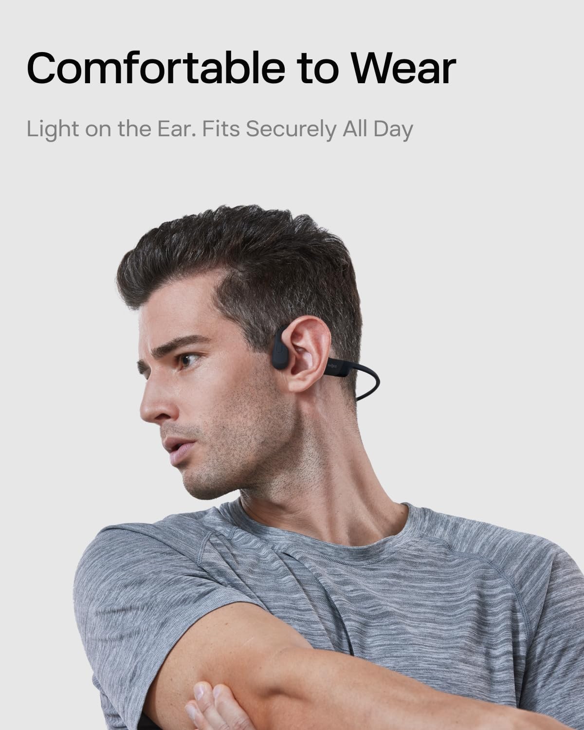SHOKZ OpenRun Mini Bone Conduction Bluetooth Sport Headphones NEW IN BOX