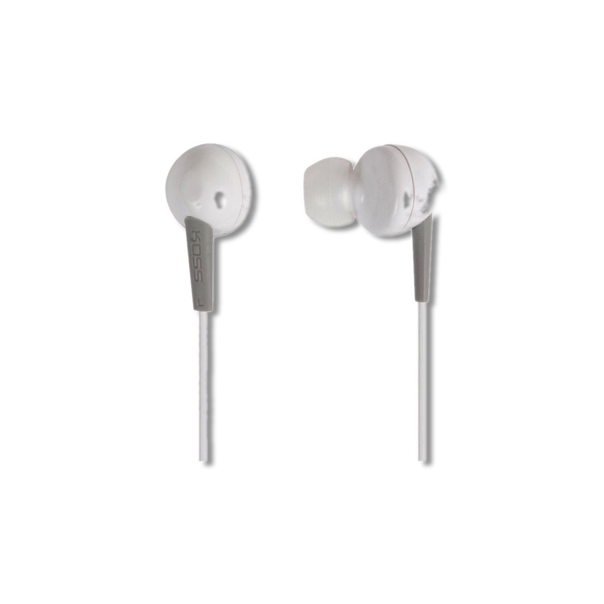 Koss On-Ear White Headphones KEB6IW