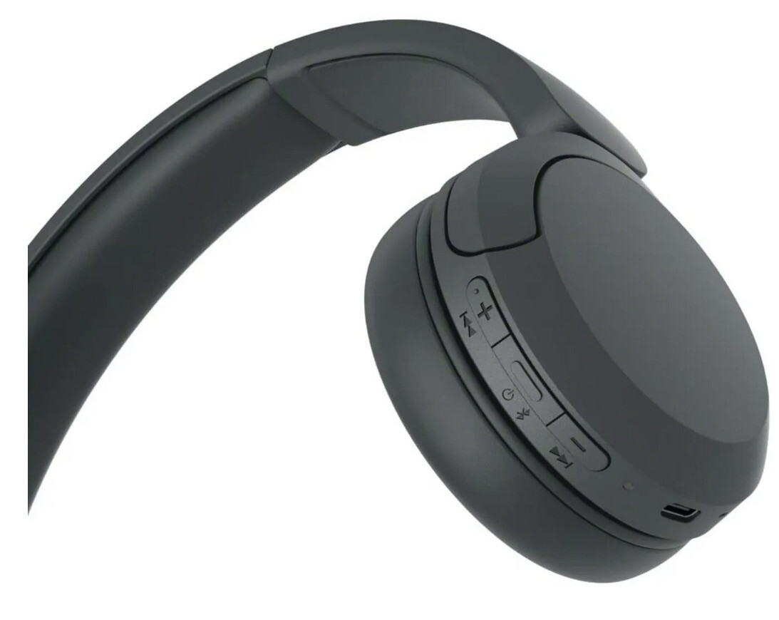 SONY WH-CH520 Wireless Headphones Bluetooth Headset with Microphone CH520 -Black