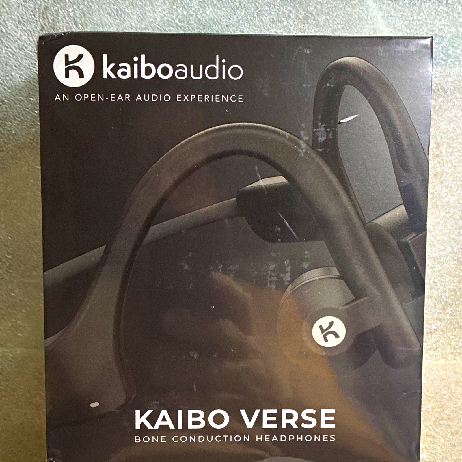 Kaiboaudio Kaibo Verse Bone Conduction Bluetooth Headphones Black