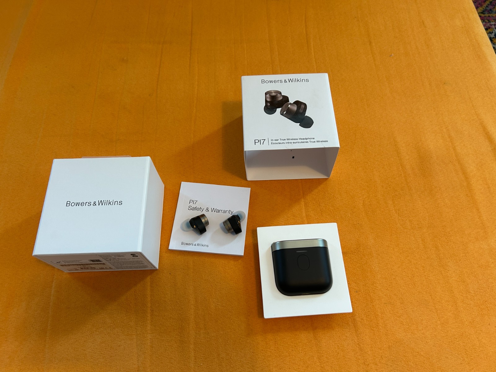 Bowers & Wilkins Pi7 True Wireless Earbuds Bluetooth Charcoal